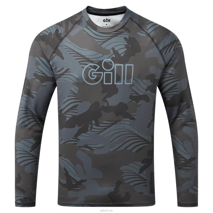 Gill Marine xpel tec Langarmshirt in Camo 68X6404