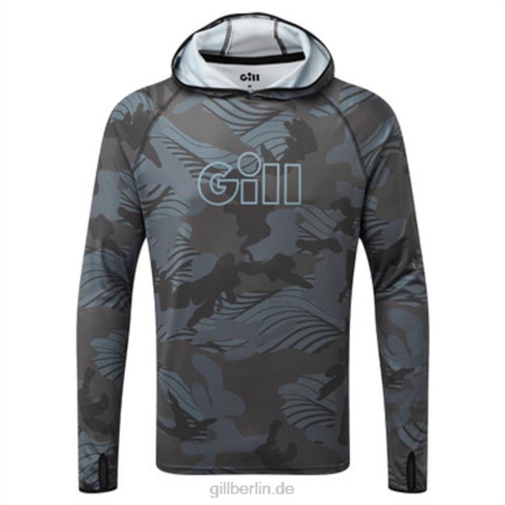 Gill Marine xpel tec Kapuzenpullover in Camo 68X650
