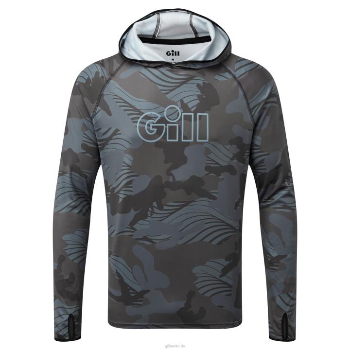 Gill Marine xpel tec Kapuzenpullover in Camo 68X650