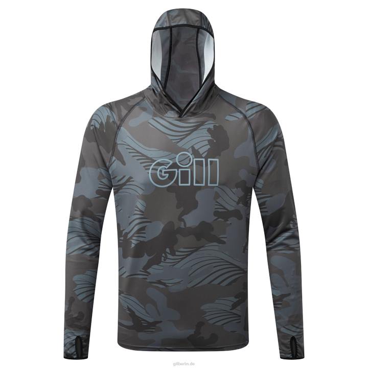Gill Marine xpel tec Kapuzenpullover in Camo 68X650
