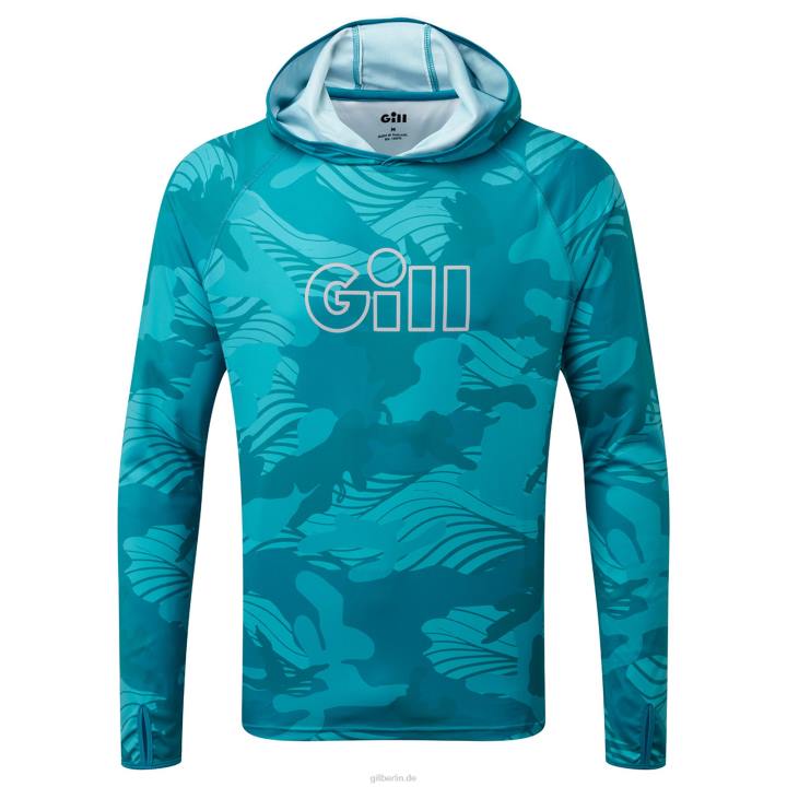 Gill Marine xpel tec Kapuzenpullover in Camo 68X651
