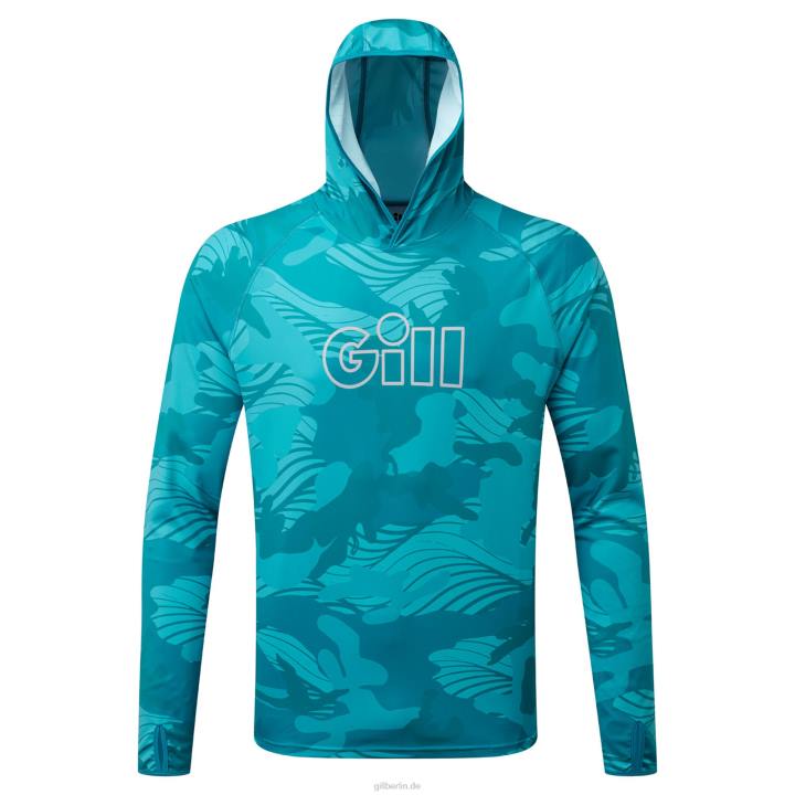Gill Marine xpel tec Kapuzenpullover in Camo 68X651